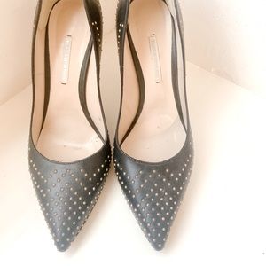 Nicholas kirkwood with golden dots